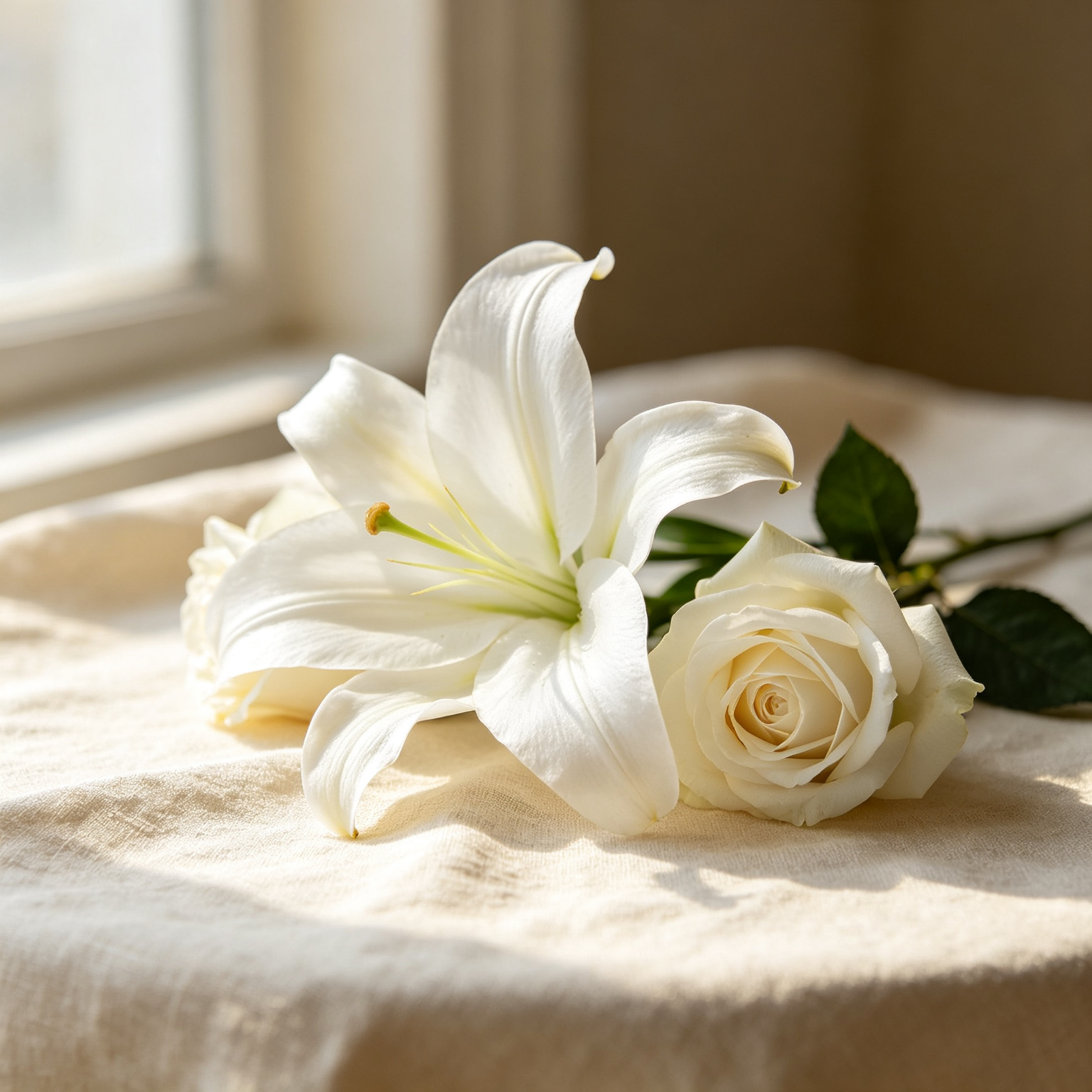 Flores brancas